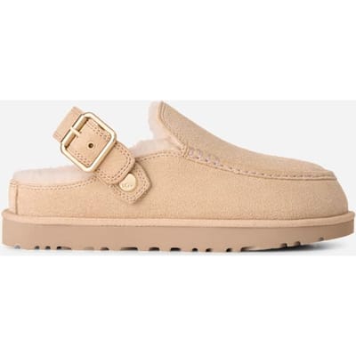 UGG® Goldenstar Evelina Clog in Sand Castle, Size 4, Polyester