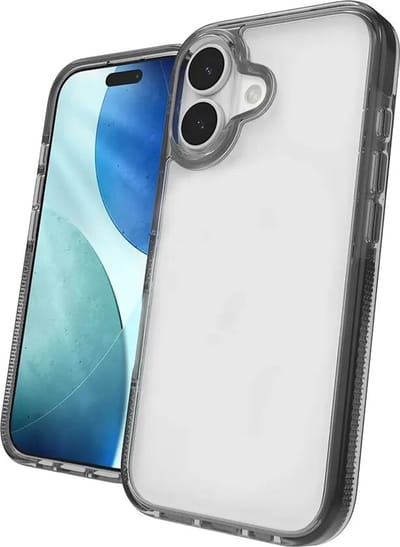 ZAGG Santa Cruz Hoesje Geschikt voor Apple iPhone 17 - Back Cover Zwart