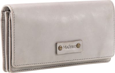 Maître Leren Portemonnee Steinbach Immine Purse lf14f Lightgrey Grijs