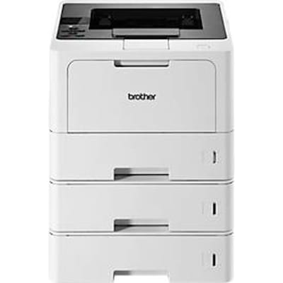 Brother HL-L5210DNTT laserprinter, Z/W, LCD-scherm, dubbelzijdig printen, USB/LAN, tot DIN A4, incl. toner