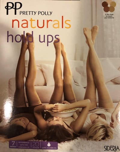 Pretty Polly - 7 denier - Zomer - Naturals - hold up - beige - maat S/M.