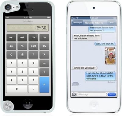 Peachy Rekenmachine hardcase hoesje geschikt voor iPod Touch 5 6 7 Calculator cover