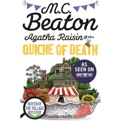 Agatha Raisin en de Quiche des Doods door M.C. Beaton Paperback Boek 9781472120670