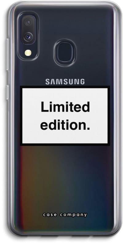 Case Company® - Hoesje geschikt voor Samsung Galaxy A40 hoesje - Limited edition - Soft Cover Telefoonhoesje - Bescherming aan alle Kanten en Schermrand