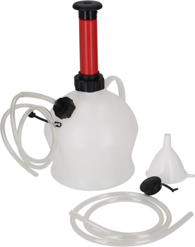 NAC Serie - Handmatige Olie Extractor - 4L - Vacuümpomp - Robuuste Constructie