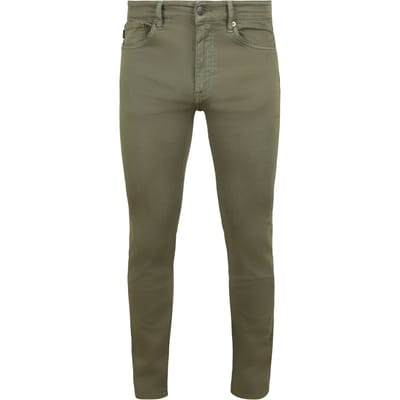 Boss Heren Jeans Groen 50544645/342 DELAWARE BO