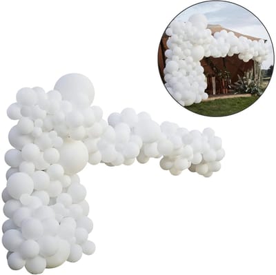 Ginger Ray Ballonnenboog Wit XL Pakket