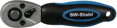 SW-Stahl 05710SB omschakelbare ratel 1/4 inch I fijnvertand met 72 tanden I steekslot I chroom-vanadiumstaal
