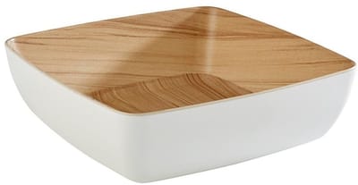 APS Serveerschaal - Vaatwasserbestendig - Melamine - Wit - 25 x 25 x 7,5 cm - 25 x 7,5 cm