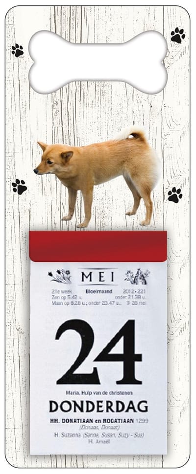 Scheurkalender 2027 Hond: Finse Spits
