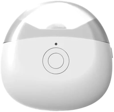 SWGOTA Elektrische Nagelknipper - met Led licht- Trimmen en Vijlen in één - 3D precieze opening Nageltrimmer - Nagelvijl - Electric Anti-splash Nail Clippers -Voor alle leeftijden - Witgrijs