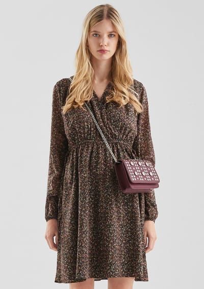Vrouwen jurk met volledige print QS