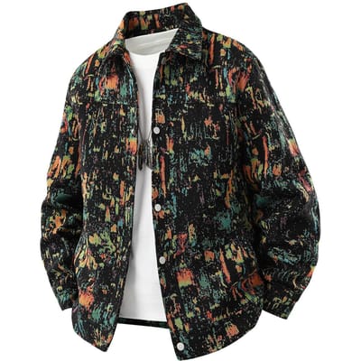 Reversjassen zijn populair voor mannen om te dragen in de vroege herfst en high-end tops. M