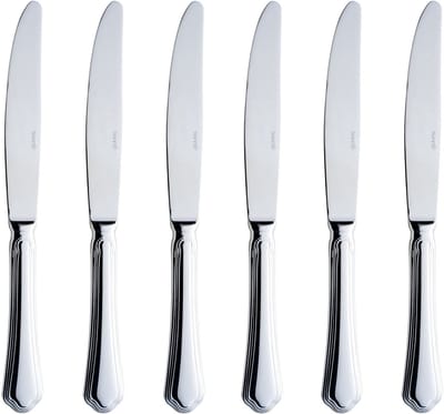 Bonna Dessertmes - Alba - RVS - 20.7 cm - set van 6