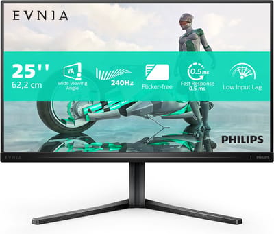 Philips Evnia 5000 series 25M2N3200W - Full HD Gaming Monitor - Ergonomische Stand - 240hz - 25 inch