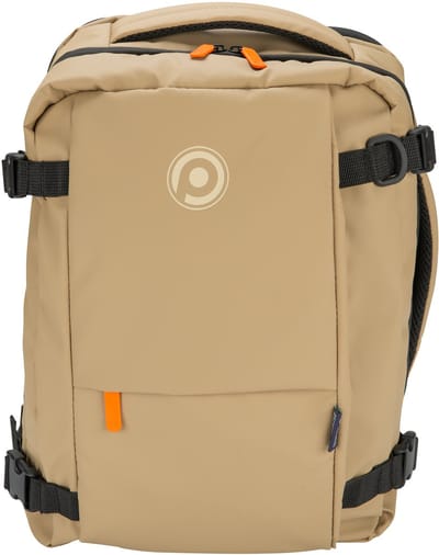 Princess Traveller PT Underseater Backpack - Pecan Beige - Handbagage Reistas - 40x29x20 cm - Reis Rugzak - Rugtas geschikt voor oa Transavia, TUI, Vueling