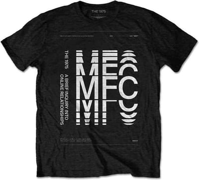 The 1975 - ABIIOR MFC Heren T-shirt - S - Zwart