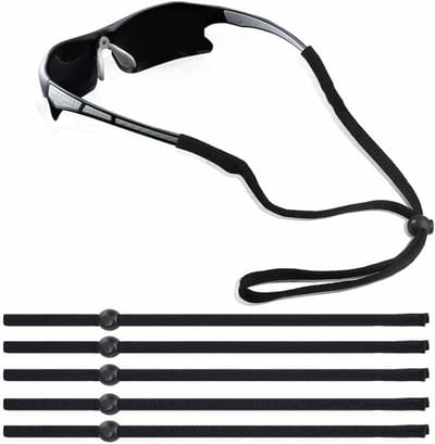 Verstelbare en Antislip Sportbril Lanyard - 5 Stuks Zonnebril Koord voor Hardlopen, Kamperen en Buitenactiviteiten - Geschikt voor Diverse Brilmaten