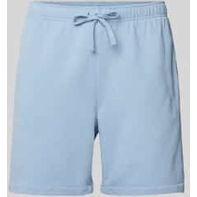 Regular fit sweatshorts met tunnelkoord