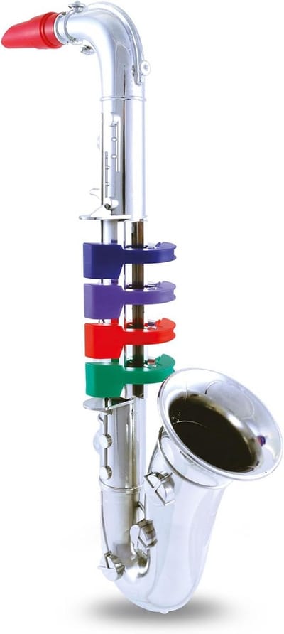 Kindersaxofoon Speelgoed Muziekinstrument 4 Noten Speelplezier