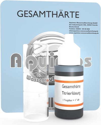 Waterhardheid Testset - Waterkwaliteit Meten - Waterkwantiteit Bepalen - Nauwkeurig tot 1°dH - Enkele Verpakking - Niet Van Toepassing