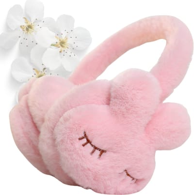 Livano Oorverwarmers - Oorwarmers Voor Volwassenen - Ear Warmers - Winter Earmuffs - Dames & Heren - Roze