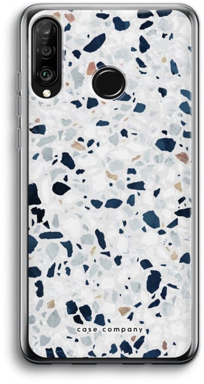Case Company® - Hoesje geschikt voor Huawei P30 Lite hoesje - Terrazzo N°1 - Soft Cover Telefoonhoesje - Bescherming aan alle Kanten en Schermrand