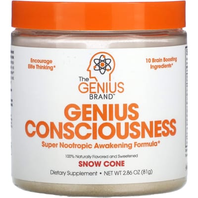 La marque Genius, Genius Consciousness, cône de neige, 2,86 oz (81 g)