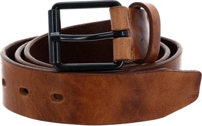 LLOYD Leren Riem Men´s Leather Belt 3.5 W80 Beige Terracotta