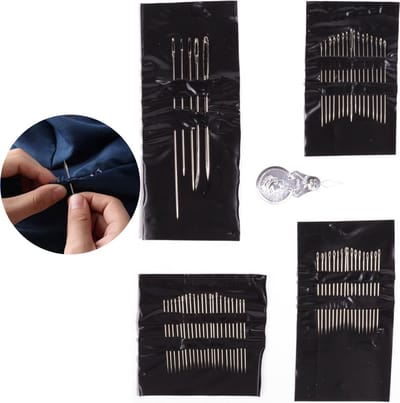 Naaldenset - Stopnaalden - 60 Stuks - Naaien Accessoires - Naalden Voor Naaien - Sewing Needles - LOUZIR
