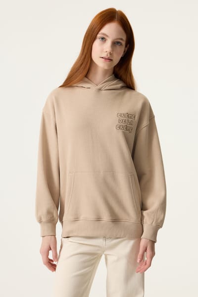 Crème de La Crème meisjes hoodie met print Garcia