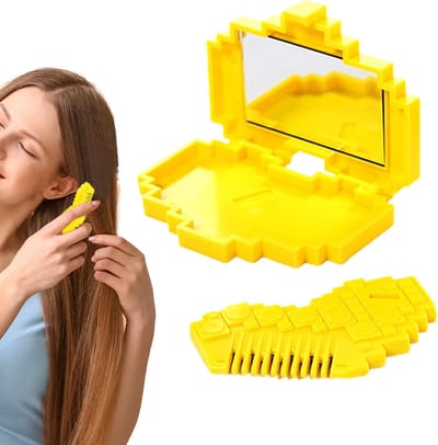 Haartrimmer Gespleten Punten - Pony Knipper - Persoonlijke Verzorging - Inclusief Spiegel - 82 x 62 cm - Hartvormig