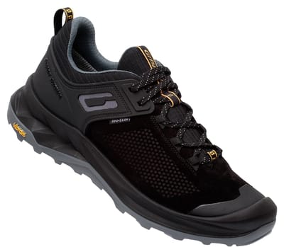 Grisport Discovery Low Wandelschoen - Dames leren lage wandelschoenen - Black