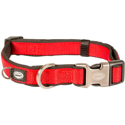 Duvo+ North Halsband Nylon Rood L 35-55cm/20mm