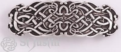 St Justin keltische haarspeld, Hart weven haarspeld , haaraccessoires voor vrouwen