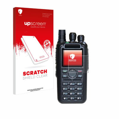 upscreen - Screenprotector voor AnyTone AT-D878UV II Plus - Folie Beschermfolie transparant