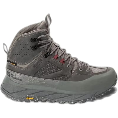 Jack Wolfskin Terraquest Texapore Mid Wandelschoenen Grijs EU 38 Vrouw
