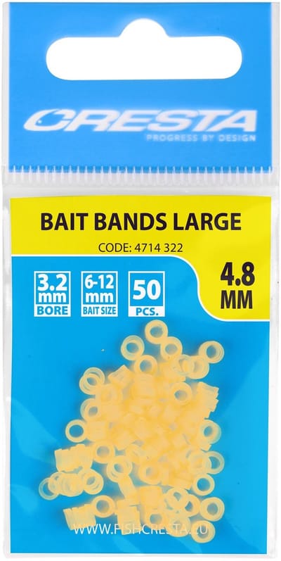 Cresta Bait Bands (50 pcs) - Maat : Large - 6-12mm