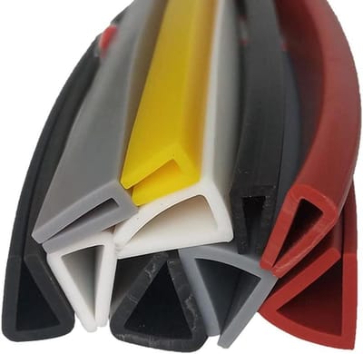 randafwerking, U-vormige rubberen kanaalrandafwerking, afdichting for reparatie van alle huishoudelijke randen, rood, 6x15 mm(Red,7X10mm)