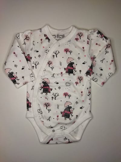 Nini - Rompertje Nova - Omslagromper - Overslagromper - Maat 56 - 0 t/m 2 maanden