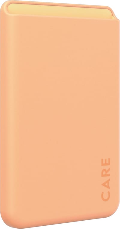CARE by PanzerGlass Fashionable Card Holder Peachy iPhone