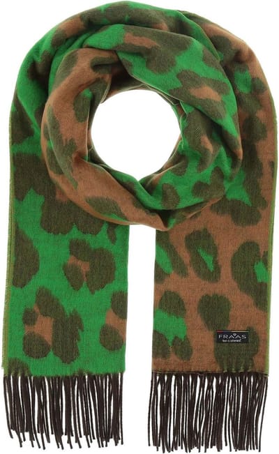 FRAAS Sjaal Leo Scarf Green Veelkleurig