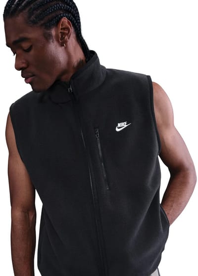 Nike Sportswear Club Fleece Bodywarmer - Zwart - Maat S - Heren