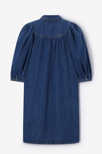 Sissy-Boy - Donkerblauwe denim jurk