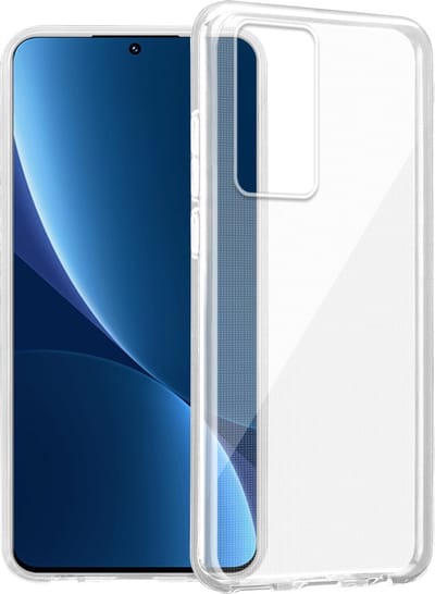 Cadorabo Hoesje geschikt voor Xiaomi 12 PRO in VOLLEDIG TRANSPARANT - Beschermhoes gemaakt van flexibel TPU Silicone Case Cover