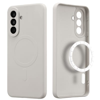 imoshion Hoesje - Geschikt voor Samsung Galaxy A37 (5G) - Color Backcover met Magnetische Ring - Beige