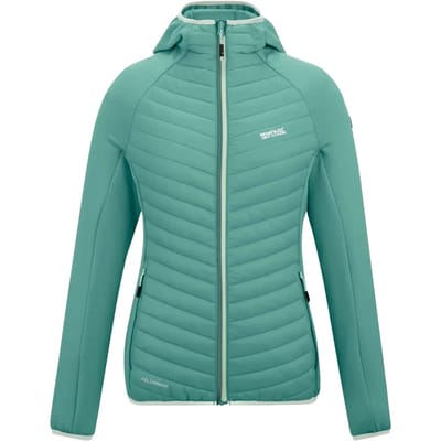 Dames Andreson Stretch Waterafstotende Hybride Jas met Baffle-afwerking