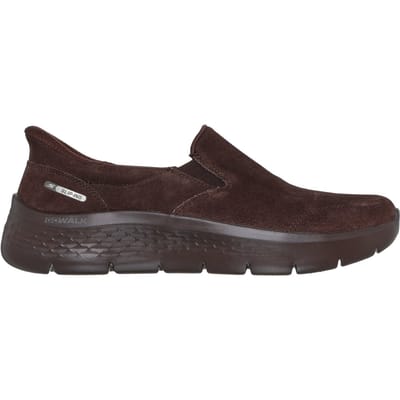 Skechers - maat 40 - Go Walk Flex Dames Instappers - Bruin