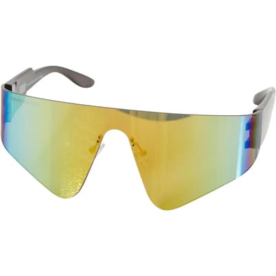Urban Classics - Banff Zonnebril - Zwart/Regenboog
