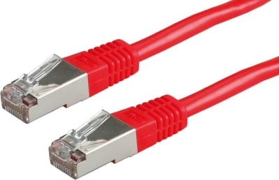 ROLINE patchkabel Cat.5e (Klasse D) FTP, rood, 0,5 m
